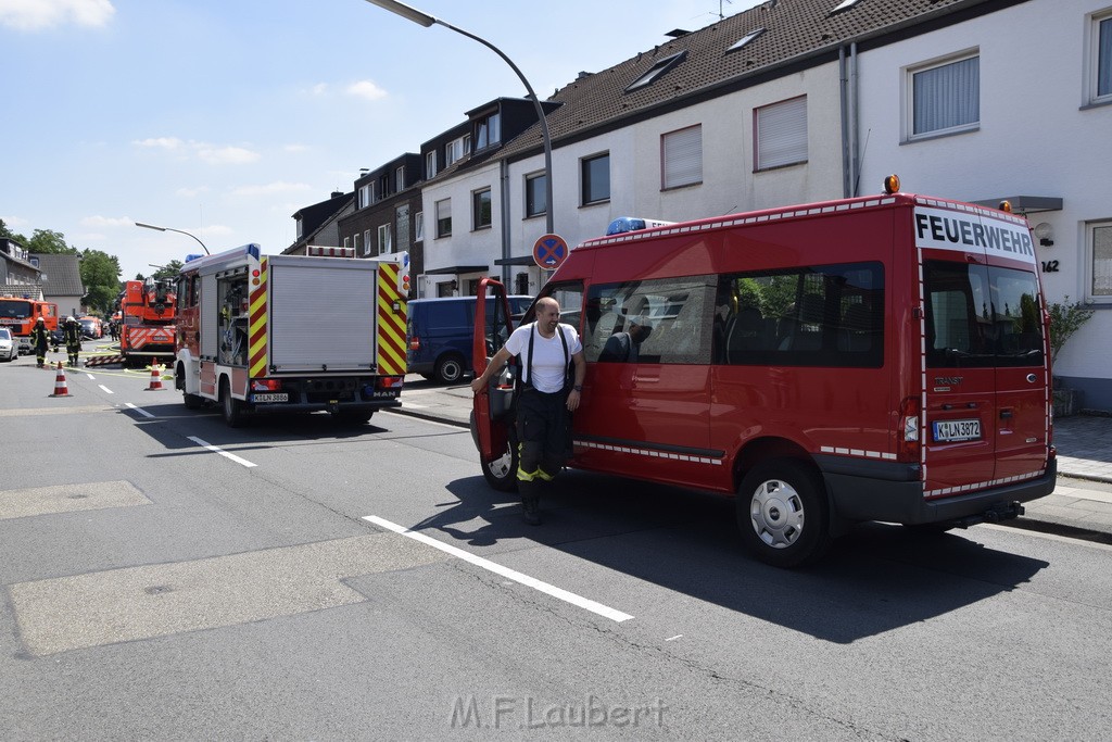 Feuer 1 Koeln Porz Grengel Waldstr P002.JPG - Miklos Laubert